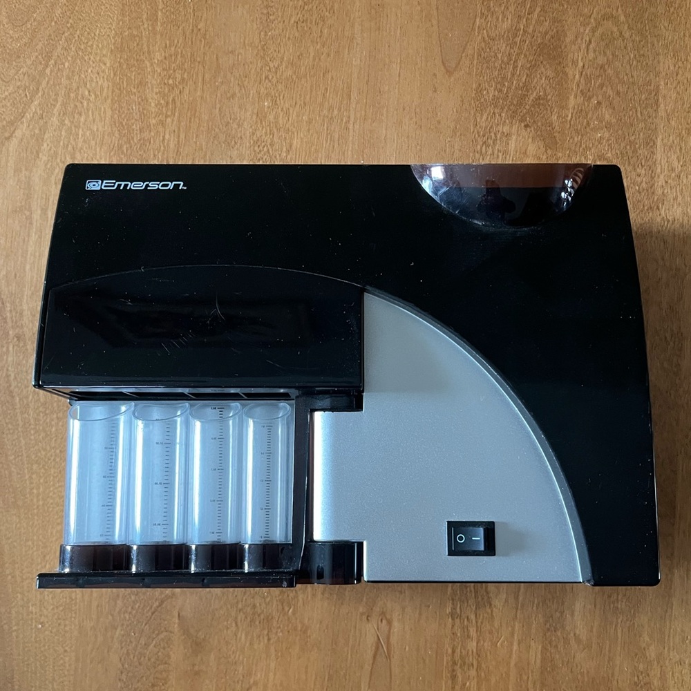Emerson Black and Silver Coin Sorted.